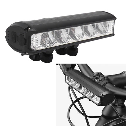 Bright LED Bike Light Aluminum Alloy USB Rechargeable Bike Headlight Waterproof Bike Headlight for Electric Bike Mountain Bike