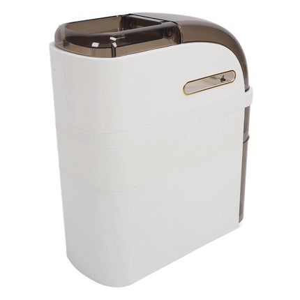 Small Spaces Gaps Cabinet Clear Drawers Narrow Tall Slim Seam Cabinet Vertical Storage Unit for Bathroom Kitchen A