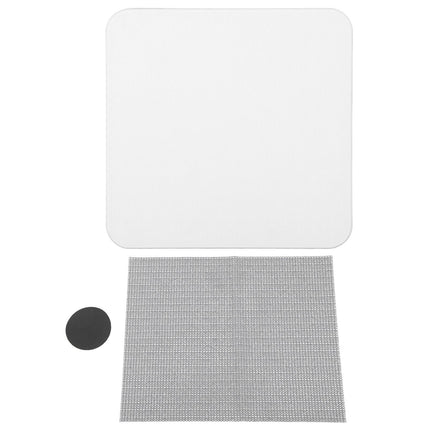 Diatomaceous Earth Bath Mat Super Absorbent Quick Dry Antislip Bath Mat Shower Rug for Bathroom White 30x30cm/11.8x11.8in