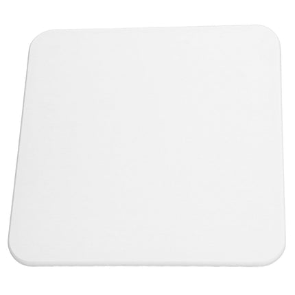 Diatomaceous Earth Bath Mat Super Absorbent Quick Dry Antislip Bath Mat Shower Rug for Bathroom White 30x30cm/11.8x11.8in