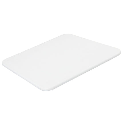 Diatomaceous Earth Bath Mat Super Absorbent Quick Dry Antislip Bath Mat Shower Rug for Bathroom White 30x30cm/11.8x11.8in