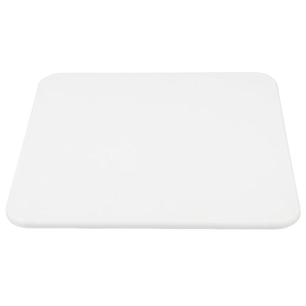 Diatomaceous Earth Bath Mat Super Absorbent Quick Dry Antislip Bath Mat Shower Rug for Bathroom White 30x30cm/11.8x11.8in