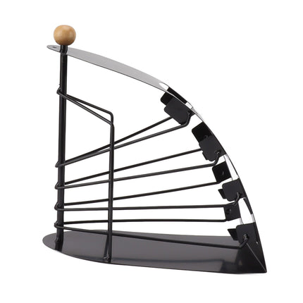 Remote Control Storage Rack Iron Holder Hollow 4 Compartment Remote Control Organizer Box for Desk Office
