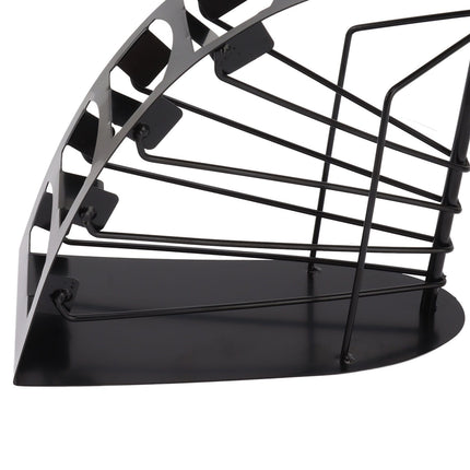 Remote Control Storage Rack Iron Holder Hollow 4 Compartment Remote Control Organizer Box for Desk Office