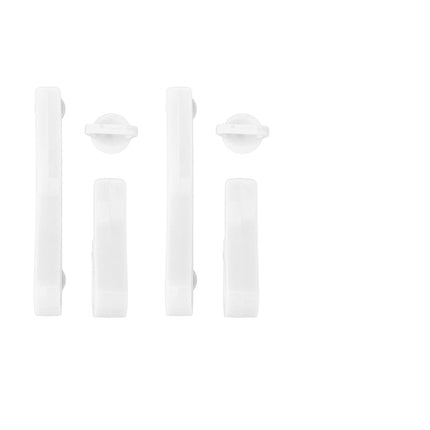 Plastic Beach Bag Hooks Accessories for Bogg Bags Insert Charm Cutie Cup Holder Connector Key Holder White