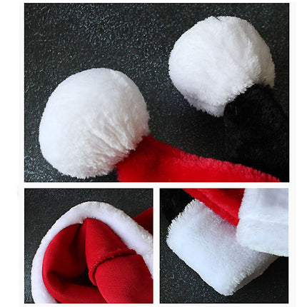 Children Adult Hat Thickened Plush Hat Christmas Hat Christmas Decoration Supplies