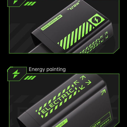 AC30U2-EU 30W USB C Charger, 4-Port Fast Charging Block,black