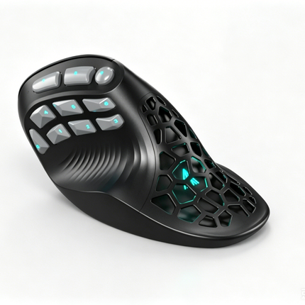 Solakaka E9 3 Mode Vertical Ergonomic Mouse, black