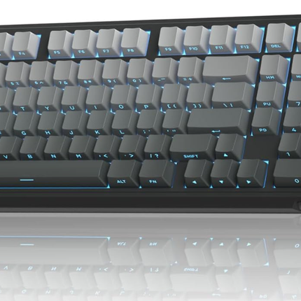 Solakaka Ki99pro 3‑Mode RGB Mechanical Keyboard,  Gradient-Gray