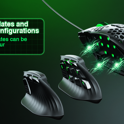 SOLAKAKA SM809 Wired MMO Gaming Mouse