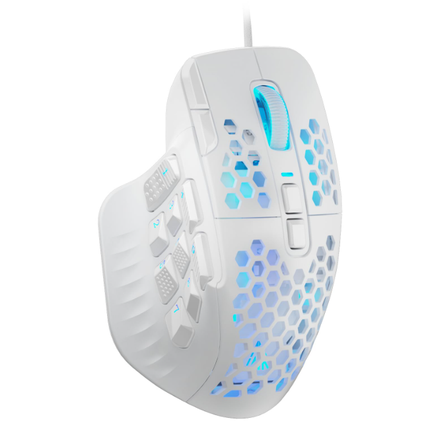 SOLAKAKA SM809 Pro Wireless Gaming Mouse，white