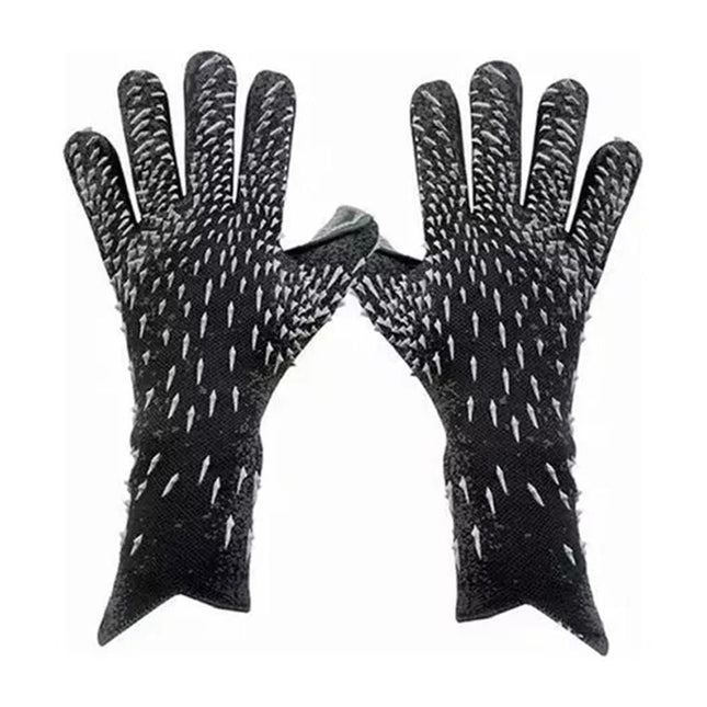 Soccer Goalkeeper Gloves Thickened Breathable Football Gloves Anti-Slip Latex Training Gloves for Teenagers Adults - 9#