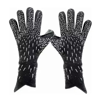 Soccer Goalkeeper Gloves Thickened Breathable Football Gloves Anti-Slip Latex Training Gloves for Teenagers Adults - 10#