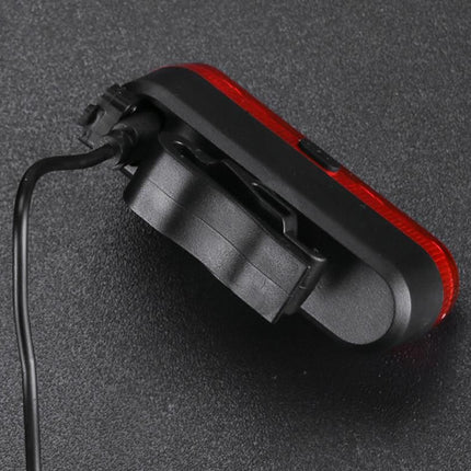 2Pcs Bike Tail Light 4 Modes Bike Rear Light Waterproof Bicycle Taillight-Red