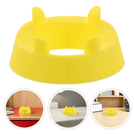 4pcs Football Kicking Tee - Sport Ball Display Rack - Field Goal Kicking Holder Stand - Football Training Equipment Yellow