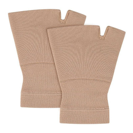 1Pair Wrist Brace Glove Sport Wrist Support for Fitness Weightlifting Skin Tone - M