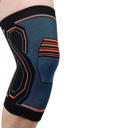 2-Pack Knitted Knee Support Sleeve Leg Brace for Gym Sports Running(S)
