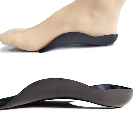 2 Pairs Plantar Fasciitis Feet Insoles Arch Supports Orthotics Inserts Flat Foot Orthopaedic Insoles(Size L)