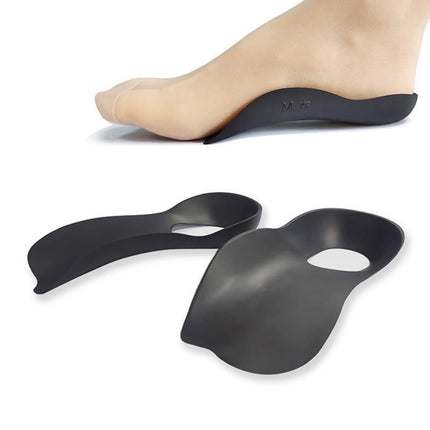 2 Pairs Plantar Fasciitis Feet Insoles Arch Supports Orthotics Inserts Flat Foot Orthopaedic Insoles(Size M)