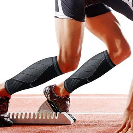 2Pcs Calf Compression Sleeves Support Shin Splints Running Sports Unisex - M