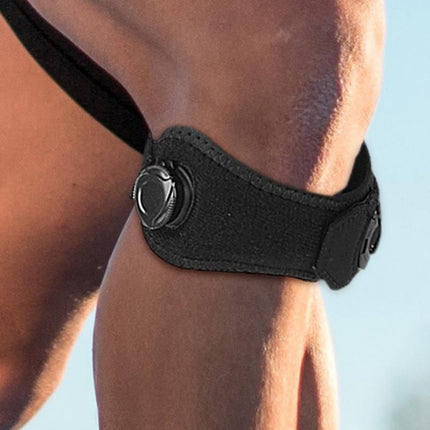 2PCS Knee Compression Sleeve Adjustable Patella Support Strap For Sports And Fitness