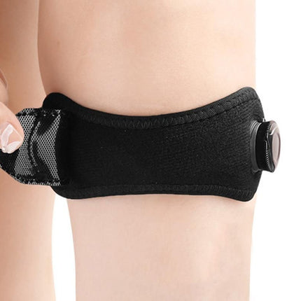 2PCS Knee Compression Sleeve Adjustable Patella Support Strap For Sports And Fitness