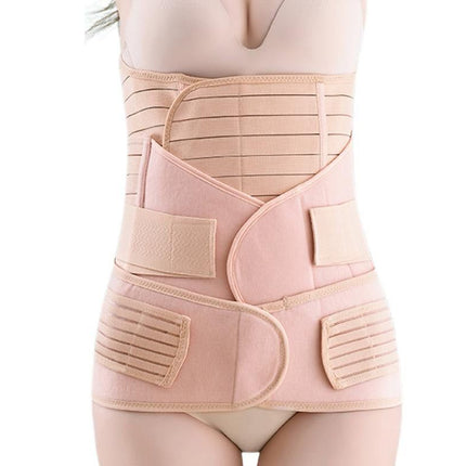 3 in 1 Postpartum Belly Band Waist Shapewear Recovery Girdle After Birth Support - Cuticolor & 2XL