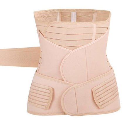 3 in 1 Postpartum Belly Band Waist Shapewear Recovery Girdle After Birth Support - Cuticolor & XL