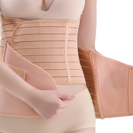 3 in 1 Postpartum Belly Band Waist Shapewear Recovery Girdle After Birth Support - Cuticolor & XL