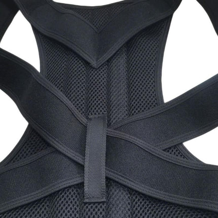 Adjustable Posture Corrector Full Back Shoulder Support Brace for Adults - XXL