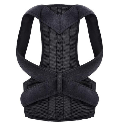 Adjustable Posture Corrector Full Back Shoulder Support Brace for Adults - XL