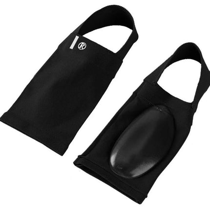 Arch Support Soft Pad Brace Sleeve Ankle Foot Wrap For Feet Flat - Black