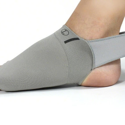 Arch Support Soft Pad Brace Sleeve Ankle Foot Wrap For Feet Flat - Grey