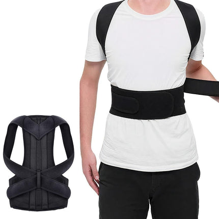 Back Brace Posture Corrector for Women and Men Back Straightener Scoliosis and Hunchback Correction -S