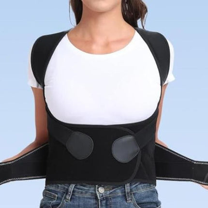 Back Straighter for Lower Back Pain Relief Back Brace Posture Corrector with Spine Vertical Alignment System -M