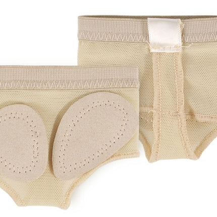 Foot Thongs Toe Undies Forefoot Shoes Ballet Dance Paws Pad Cover Half Lyrical - XL