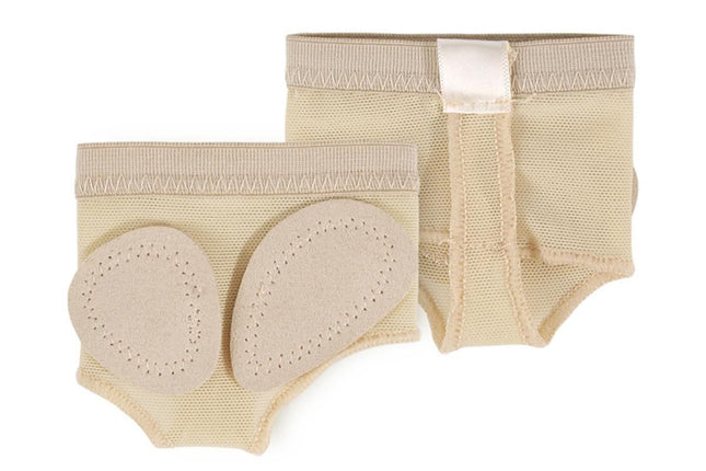 Foot Thongs Toe Undies Forefoot Shoes Ballet Dance Paws Pad Cover Half Lyrical - XL