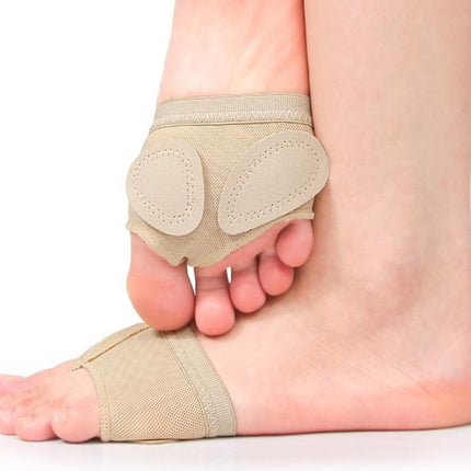 Foot Thongs Toe Undies Forefoot Shoes Ballet Dance Paws Pad Cover Half Lyrical - XL
