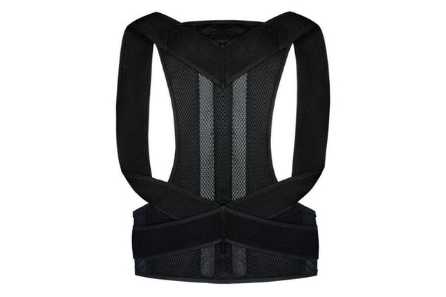 Hook and Loop Shoulder Support Brace Belt Back Posture Correctors -M