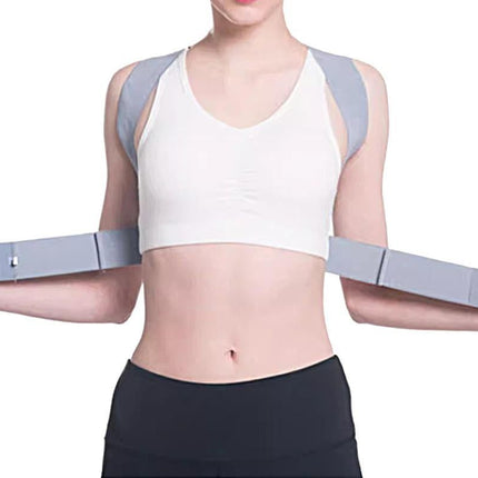 Posture Corrector for Women Adjustable Back Brace For Clavicle Shoulder Support and Providing Neck Shoulder -M