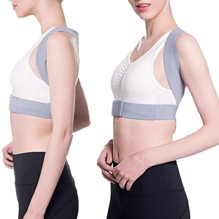Posture Corrector for Women Adjustable Back Brace For Clavicle Shoulder Support and Providing Neck Shoulder -L