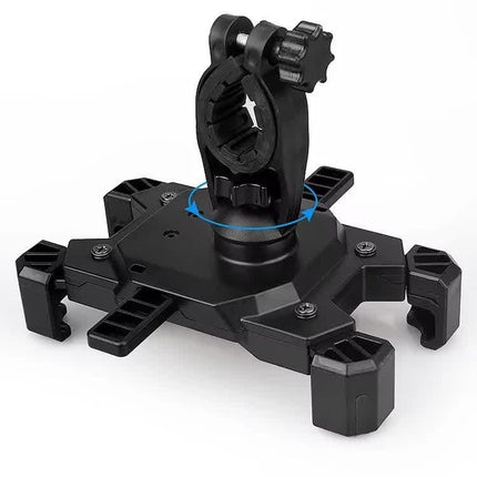 Blue Secure Grip Bike Phone Mount Adjustable 360 Rotation Bicycle Handlebar Holder Universal Cradle For Mtb & Road Cycling Mounts & Holders
