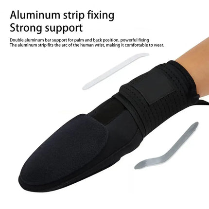 1Pc Baseball Softball Sliding Glove Wrist Protector Sport Supplies Adjustable Fastener Tape - Blue Right