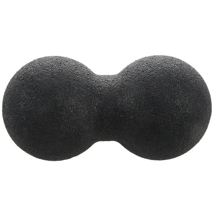 3X Fitness Peanut Massage Ball Fascia Massager Roller Pilates Yoga Gym Exercise Equipment - Black