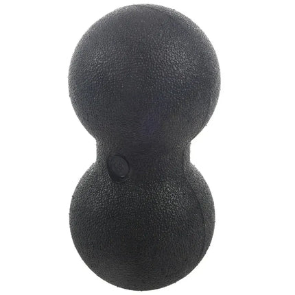 3X Fitness Peanut Massage Ball Fascia Massager Roller Pilates Yoga Gym Exercise Equipment - Black