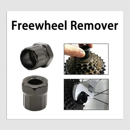 6 Pcs Bike Tool Kit For Mountain Bike With 3-in-1 Cassette Remover Wrench Chain Breaker - 6 Pcs Set