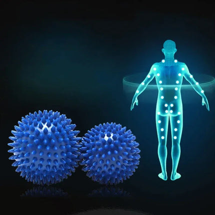 7cm Fitness Physiotherapy PVC Massage Ball Relieve Plantar Fasciitis Portable Body Building Sports Equipment