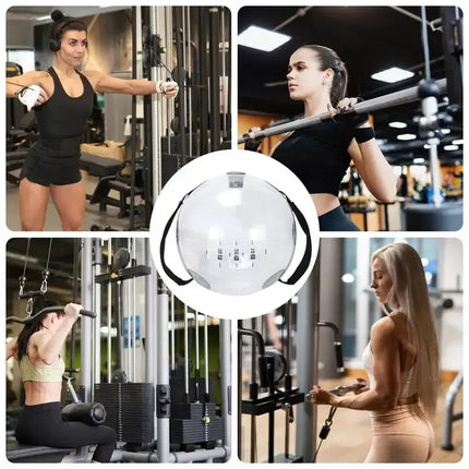 Baseball Water Training Bag Adjustable With Handle Home Gym Workout Equipment Portable Aerobic Exercise Core
