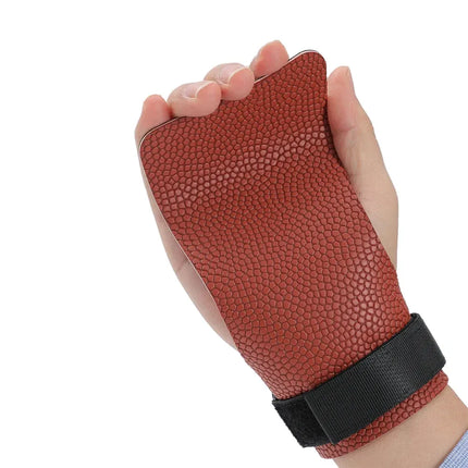 Basketball Hand Grips for Pull-ups Cross Training Gymnastics Weightlifting Palm Protector - Red M
