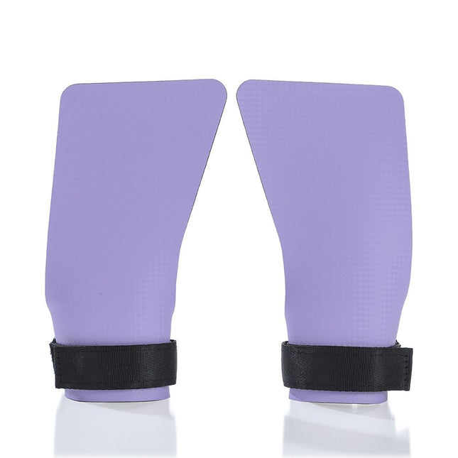 Basketball Hand Grips for Pull-ups Cross Training Gymnastics Weightlifting Palm Protector - Purple L